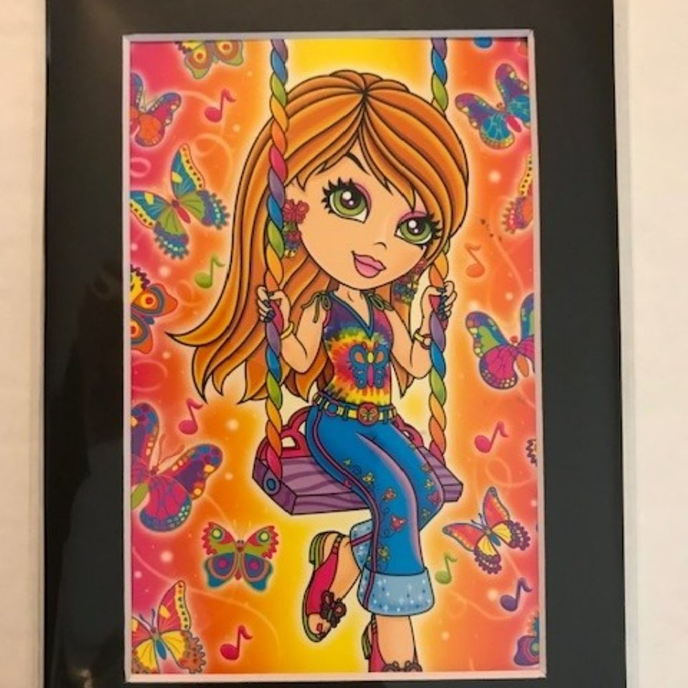 Lisa Frank - Vintage Y2K - Notepad - Notebook Cover Art - RARE Awesome Find !!